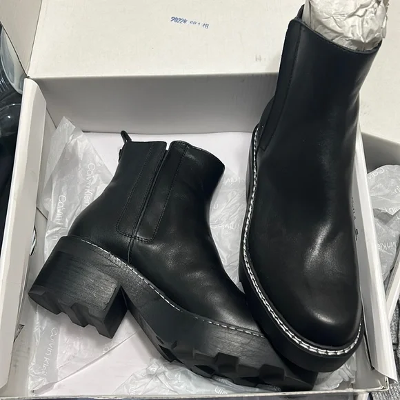 Calvin Klein | Shoes | Brand New Calvin Klein Boots Never  display picture 3